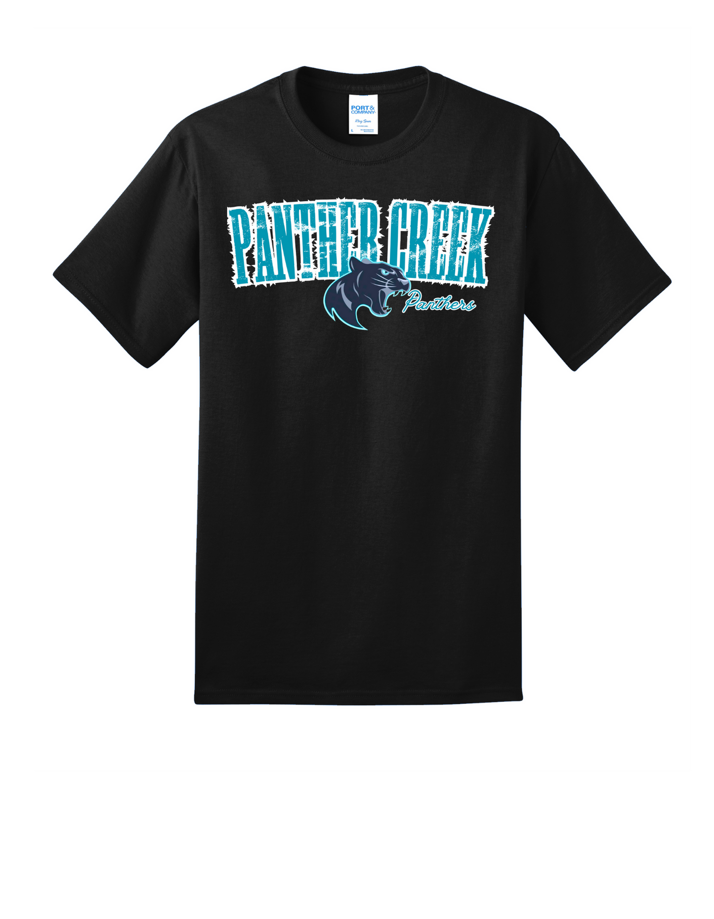 Panther Creek High School Campus T-Shirt