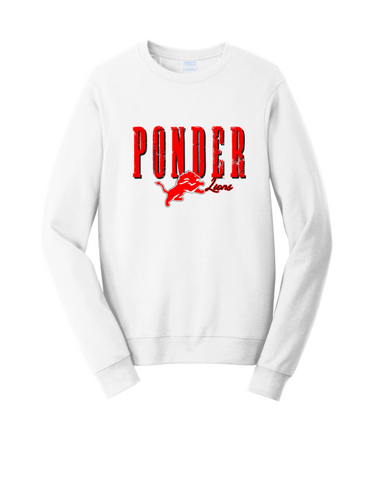 Ponder High School Vintage Sweatshirt